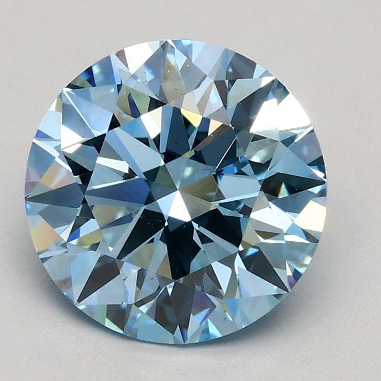 Ideal Loose Diamond - ROUND 1.51ct Fancy Blue SI1: Ideal Loose Diamond - ROUND 1.51ct Fancy Blue SI1 Source: This is a real non-mined Diamond that has been grown in a lab Shape: ROUND Carats: 1.51 Color: Fancy Blue Certification: IGI Video: