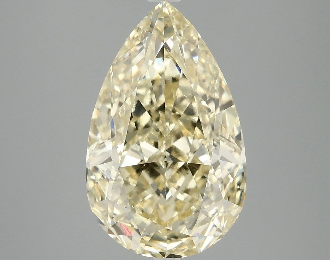 Loose Diamond - PEAR 4.08ct Fancy Intense Yellow VS1: Loose Diamond - PEAR 4.08ct Fancy Intense Yellow VS1 Source: This is a real non-mined Diamond that has been grown in a lab Shape: PEAR Carats: 4.08 Color: Fancy Intense Yellow Certification: IGI Video