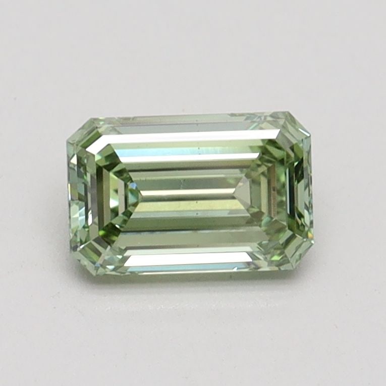 Loose Diamond - EMERALD 0.72ct Fancy Intense Green VS1: Loose Diamond - EMERALD 0.72ct Fancy Intense Green VS1 Source: This is a real non-mined Diamond that has been grown in a lab Shape: EMERALD Carats: 0.72 Color: Fancy Intense Green Certification: IGI V