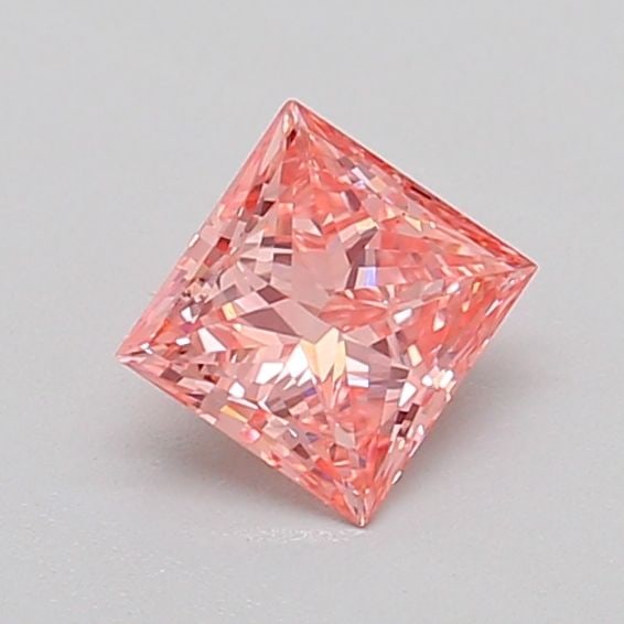 Loose Diamond - PRINCESS 0.51ct Fancy Vivid Pink VS1: Loose Diamond - PRINCESS 0.51ct Fancy Vivid Pink VS1 Source: This is a real non-mined Diamond that has been grown in a lab Shape: PRINCESS Carats: 0.51 Color: Fancy Vivid Pink Certification: IGI Video