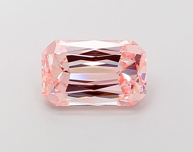 Loose Diamond - RADIANT 2.16ct Fancy Intense Pink VS1: Loose Diamond - RADIANT 2.16ct Fancy Intense Pink VS1 Source: This is a real non-mined Diamond that has been grown in a lab Shape: RADIANT Carats: 2.16 Color: Fancy Intense Pink Certification: IGI Vid