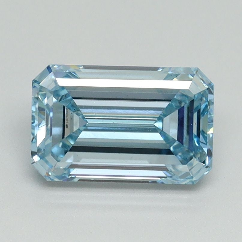 Loose Diamond - EMERALD 1.52ct Fancy Intense Blue VS1: Loose Diamond - EMERALD 1.52ct Fancy Intense Blue VS1 Source: This is a real non-mined Diamond that has been grown in a lab Shape: EMERALD Carats: 1.52 Color: Fancy Intense Blue Certification: IGI Vid