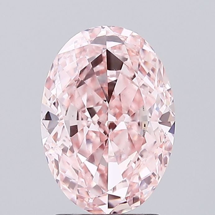 Loose Diamond - OVAL 2.6ct Fancy Intense Pink VS1: Loose Diamond - OVAL 2.6ct Fancy Intense Pink VS1 Source: This is a real non-mined Diamond that has been grown in a lab Shape: OVAL Carats: 2.6 Color: Fancy Intense Pink Certification: IGI Video: