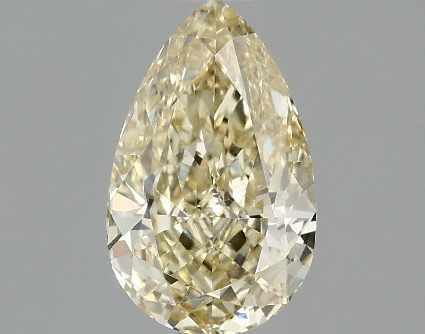 Loose Diamond - PEAR 1.09ct Fancy Intense Yellow VVS2: Loose Diamond - PEAR 1.09ct Fancy Intense Yellow VVS2 Source: This is a real non-mined Diamond that has been grown in a lab Shape: PEAR Carats: 1.09 Color: Fancy Intense Yellow Certification: IGI Vide