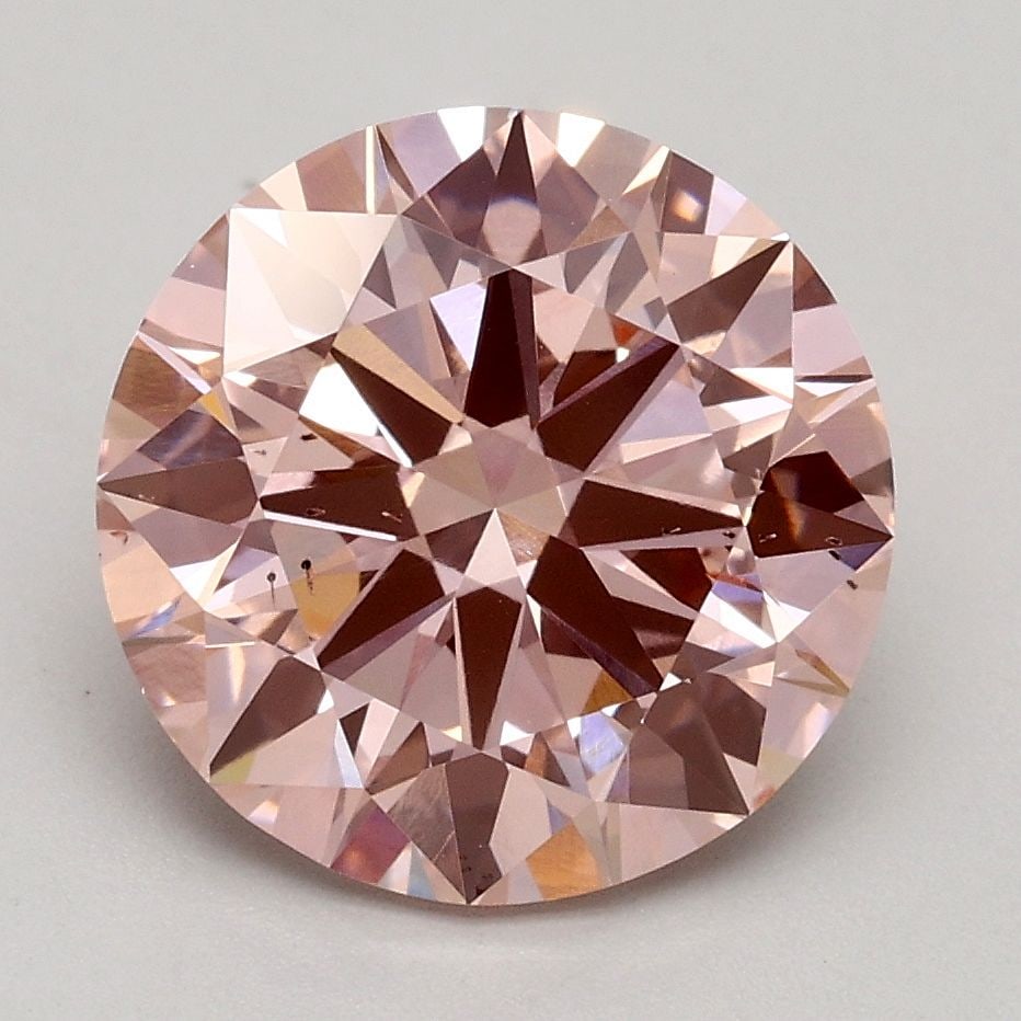 Loose Diamond - ROUND 2.53ct Fancy Intense Pink SI1: Loose Diamond - ROUND 2.53ct Fancy Intense Pink SI1 Source: This is a real non-mined Diamond that has been grown in a lab Shape: ROUND Carats: 2.53 Color: Fancy Intense Pink Certification: IGI Video: