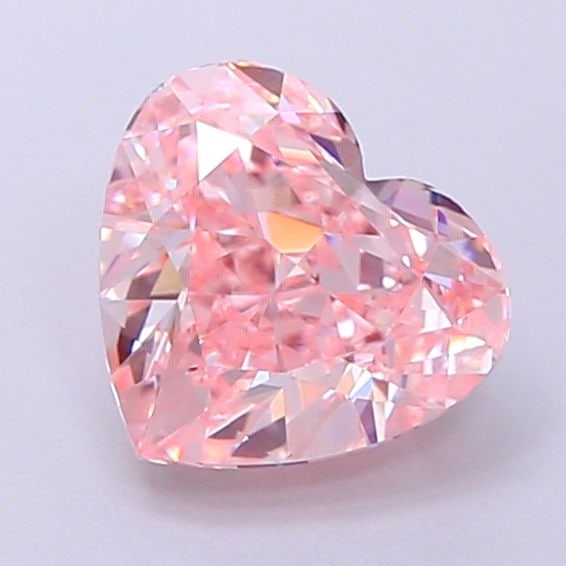 Loose Diamond - HEART 1.46ct Fancy Vivid Pink VVS2: Loose Diamond - HEART 1.46ct Fancy Vivid Pink VVS2 Source: This is a real non-mined Diamond that has been grown in a lab Shape: HEART Carats: 1.46 Color: Fancy Vivid Pink Certification: IGI Video: