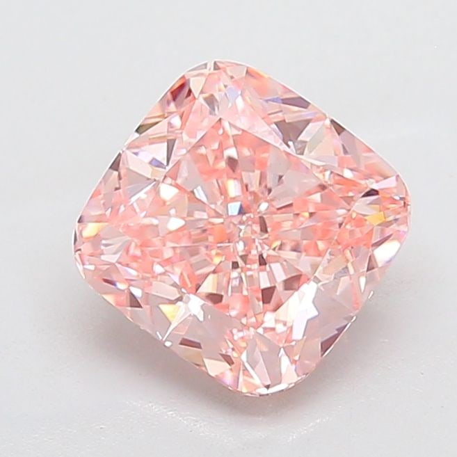Loose Diamond - CUSHION MODIFIED 4.03ct Fancy Vivid Pink VS1: Loose Diamond - CUSHION MODIFIED 4.03ct Fancy Vivid Pink VS1 Source: This is a real non-mined Diamond that has been grown in a lab Shape: CUSHION MODIFIED Carats: 4.03 Color: Fancy Vivid Pink Certific