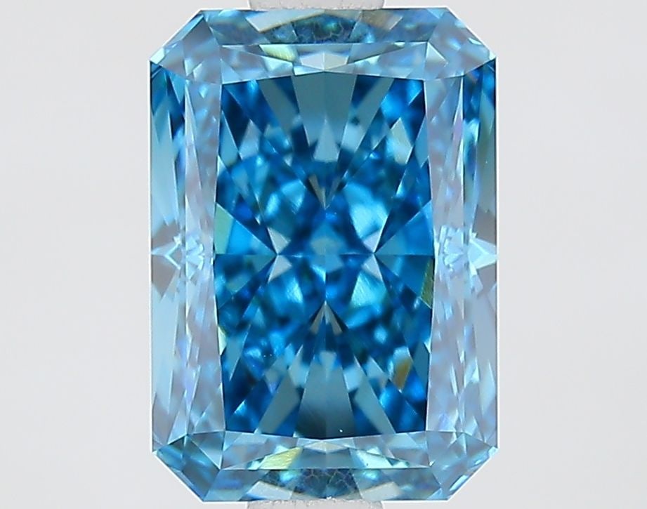 Loose Diamond - RADIANT 1.71ct Fancy Vivid Blue VVS2: Loose Diamond - RADIANT 1.71ct Fancy Vivid Blue VVS2 Source: This is a real non-mined Diamond that has been grown in a lab Shape: RADIANT Carats: 1.71 Color: Fancy Vivid Blue Certification: IGI Video: