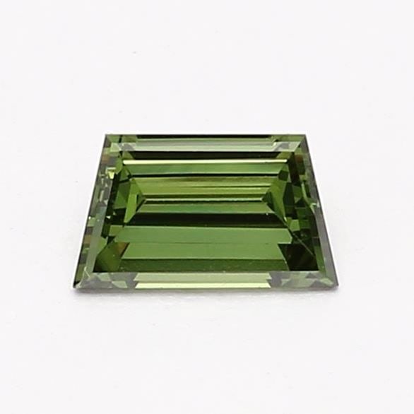 Loose Diamond - TRAPEZOID 0.51ct Fancy Vivid Green VS1: Loose Diamond - TRAPEZOID 0.51ct Fancy Vivid Green VS1 Source: This is a real non-mined Diamond that has been grown in a lab Shape: TRAPEZOID Carats: 0.51 Color: Fancy Vivid Green Certification: NONE 