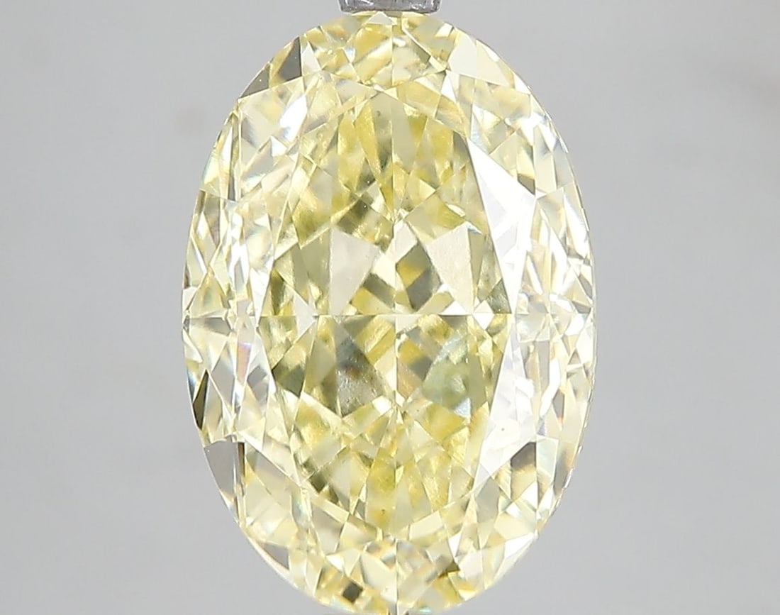 Loose Diamond - OVAL 5.01ct Fancy Vivid Yellow VS1 (1 of 1)