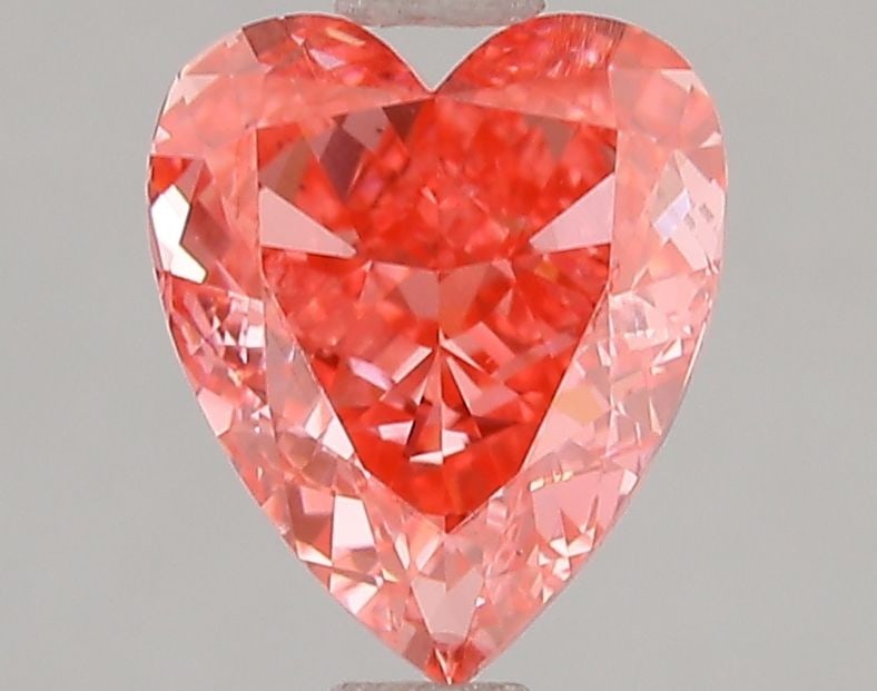Loose Diamond - HEART 2.06ct Fancy Vivid Pink VS2: Loose Diamond - HEART 2.06ct Fancy Vivid Pink VS2 Source: This is a real non-mined Diamond that has been grown in a lab Shape: HEART Carats: 2.06 Color: Fancy Vivid Pink Certification: IGI Video:
