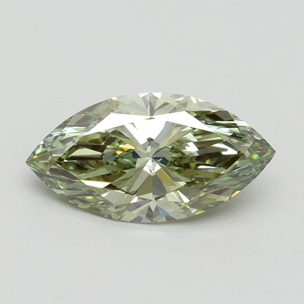 Loose Diamond - MARQUISE 1.5ct Fancy Intense Green VS1: Loose Diamond - MARQUISE 1.5ct Fancy Intense Green VS1 Source: This is a real non-mined Diamond that has been grown in a lab Shape: MARQUISE Carats: 1.5 Color: Fancy Intense Green Certification: IGI V