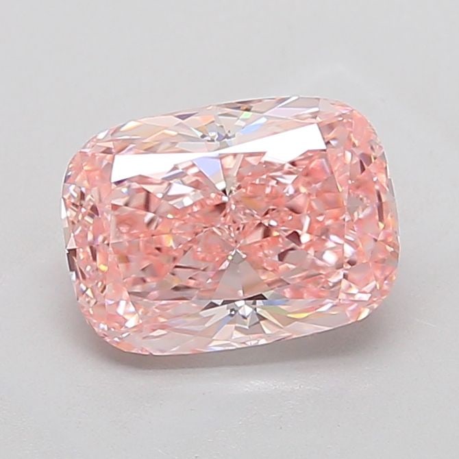 Loose Diamond - CUSHION MODIFIED 3.09ct Fancy Vivid Pink VVS2: Loose Diamond - CUSHION MODIFIED 3.09ct Fancy Vivid Pink VVS2 Source: This is a real non-mined Diamond that has been grown in a lab Shape: CUSHION MODIFIED Carats: 3.09 Color: Fancy Vivid Pink Certifi