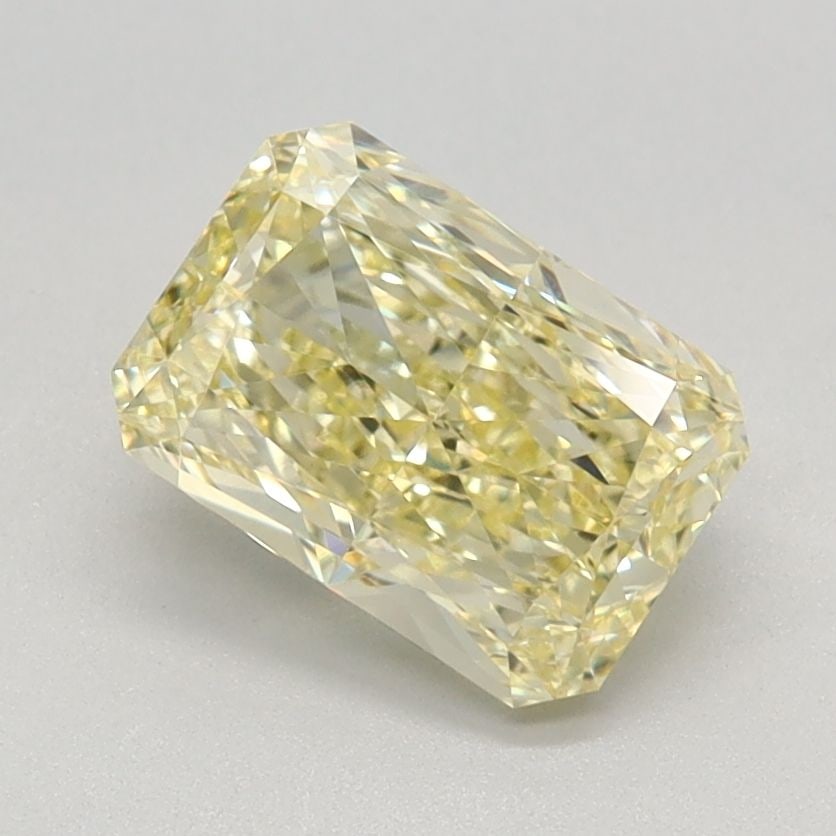 Loose Diamond - RADIANT 1.27ct Fancy Intense Yellow VVS2: Loose Diamond - RADIANT 1.27ct Fancy Intense Yellow VVS2 Source: This is a real non-mined Diamond that has been grown in a lab Shape: RADIANT Carats: 1.27 Color: Fancy Intense Yellow Certification: IG