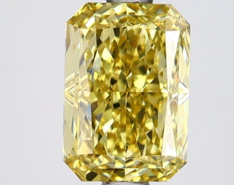 Loose Diamond - RADIANT 1.68ct Fancy Intense Yellow VS1: Loose Diamond - RADIANT 1.68ct Fancy Intense Yellow VS1 Source: This is a real non-mined Diamond that has been grown in a lab Shape: RADIANT Carats: 1.68 Color: Fancy Intense Yellow Certification: IGI