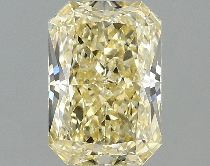 Loose Diamond - RADIANT 1.59ct Fancy Intense Yellow VS1: Loose Diamond - RADIANT 1.59ct Fancy Intense Yellow VS1 Source: This is a real non-mined Diamond that has been grown in a lab Shape: RADIANT Carats: 1.59 Color: Fancy Intense Yellow Certification: IGI