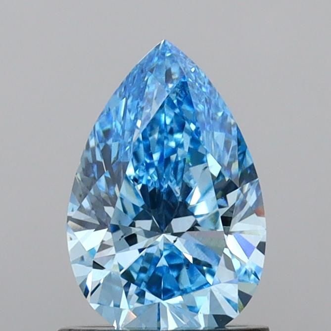 Loose Diamond - PEAR 1.0ct Fancy Vivid Blue VS2: Loose Diamond - PEAR 1.0ct Fancy Vivid Blue VS2 Source: This is a real non-mined Diamond that has been grown in a lab Shape: PEAR Carats: 1.0 Color: Fancy Vivid Blue Certification: IGI Video:
