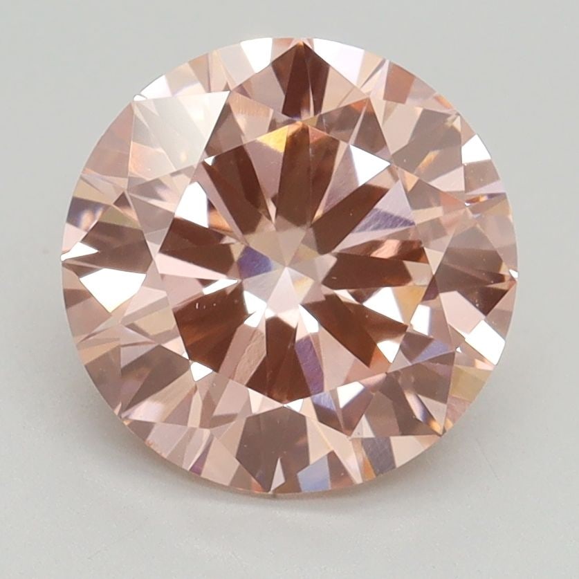 Loose Diamond - ROUND 2.5ct Fancy Intense Pink VS1: Loose Diamond - ROUND 2.5ct Fancy Intense Pink VS1 Source: This is a real non-mined Diamond that has been grown in a lab Shape: ROUND Carats: 2.5 Color: Fancy Intense Pink Certification: IGI Video: