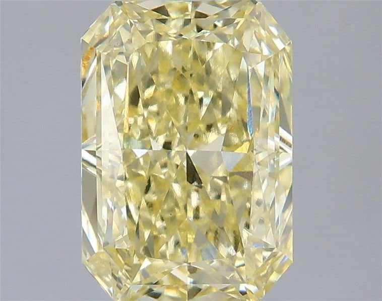 Loose Diamond - RADIANT 2.52ct Fancy Intense Yellow VS1: Loose Diamond - RADIANT 2.52ct Fancy Intense Yellow VS1 Source: This is a real non-mined Diamond that has been grown in a lab Shape: RADIANT Carats: 2.52 Color: Fancy Intense Yellow Certification: IGI