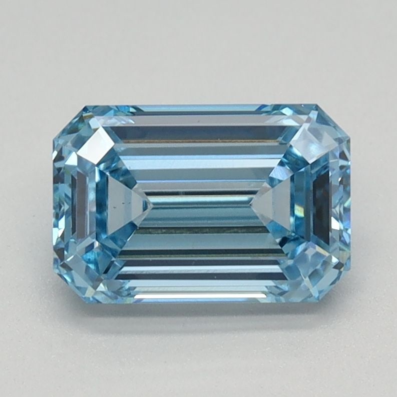 Loose Diamond - EMERALD 1.1ct Fancy Intense Blue VS1: Loose Diamond - EMERALD 1.1ct Fancy Intense Blue VS1 Source: This is a real non-mined Diamond that has been grown in a lab Shape: EMERALD Carats: 1.1 Color: Fancy Intense Blue Certification: IGI Video