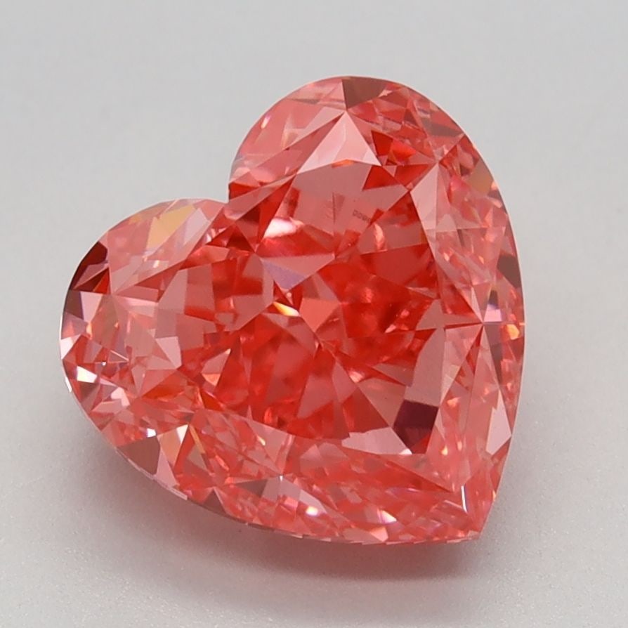 Loose Diamond - HEART 3.22ct Fancy Vivid Pink VVS2: Loose Diamond - HEART 3.22ct Fancy Vivid Pink VVS2 Source: This is a real non-mined Diamond that has been grown in a lab Shape: HEART Carats: 3.22 Color: Fancy Vivid Pink Certification: IGI Video: