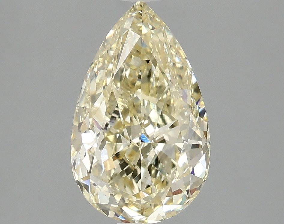 Loose Diamond - PEAR 2.04ct Fancy Intense Yellow VS1: Loose Diamond - PEAR 2.04ct Fancy Intense Yellow VS1 Source: This is a real non-mined Diamond that has been grown in a lab Shape: PEAR Carats: 2.04 Color: Fancy Intense Yellow Certification: IGI Video