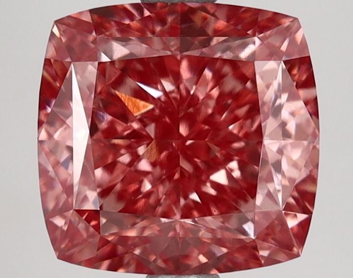 Loose Diamond - CUSHION MODIFIED 3.16ct Fancy Vivid Pink VS1: Loose Diamond - CUSHION MODIFIED 3.16ct Fancy Vivid Pink VS1 Source: This is a real non-mined Diamond that has been grown in a lab Shape: CUSHION MODIFIED Carats: 3.16 Color: Fancy Vivid Pink Certific
