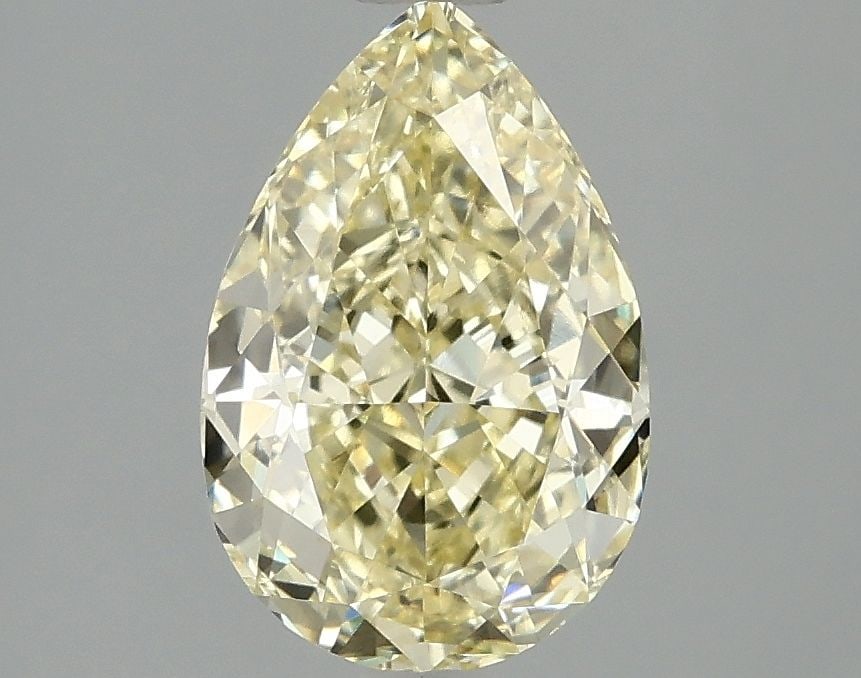 Loose Diamond - PEAR 2.1ct Fancy Intense Yellow VVS2: Loose Diamond - PEAR 2.1ct Fancy Intense Yellow VVS2 Source: This is a real non-mined Diamond that has been grown in a lab Shape: PEAR Carats: 2.1 Color: Fancy Intense Yellow Certification: IGI Video: