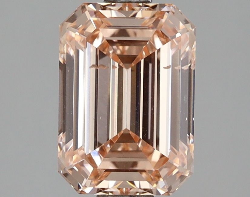 Loose Diamond - EMERALD 2.01ct Fancy Vivid Pink SI1: Loose Diamond - EMERALD 2.01ct Fancy Vivid Pink SI1 Source: This is a real non-mined Diamond that has been grown in a lab Shape: EMERALD Carats: 2.01 Color: Fancy Vivid Pink Certification: NONE The Di