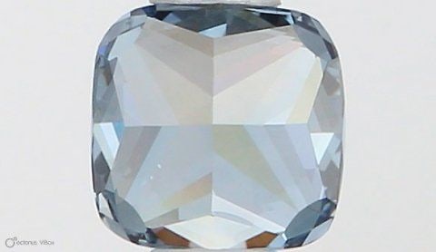 Loose Diamond - CUSHION MODIFIED 0.36ct Fancy Vivid Blue VVS1: Loose Diamond - CUSHION MODIFIED 0.36ct Fancy Vivid Blue VVS1 Source: This is a real non-mined Diamond that has been grown in a lab Shape: CUSHION MODIFIED Carats: 0.36 Color: Fancy Vivid Blue Certifi