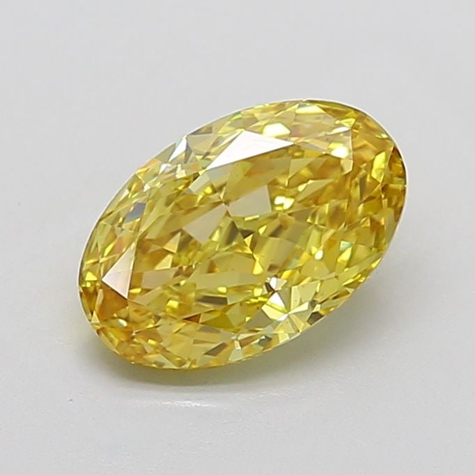 Loose Diamond - OVAL 2.56ct Fancy Intense Yellow VS2: Loose Diamond - OVAL 2.56ct Fancy Intense Yellow VS2 Source: This is a real non-mined Diamond that has been grown in a lab Shape: OVAL Carats: 2.56 Color: Fancy Intense Yellow Certification: IGI Video