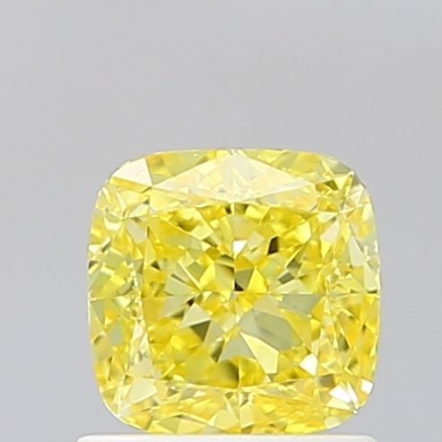Loose Diamond - CUSHION MODIFIED 1.1ct Fancy Vivid Yellow VVS2: Loose Diamond - CUSHION MODIFIED 1.1ct Fancy Vivid Yellow VVS2 Source: This is a real non-mined Diamond that has been grown in a lab Shape: CUSHION MODIFIED Carats: 1.1 Color: Fancy Vivid Yellow Certi
