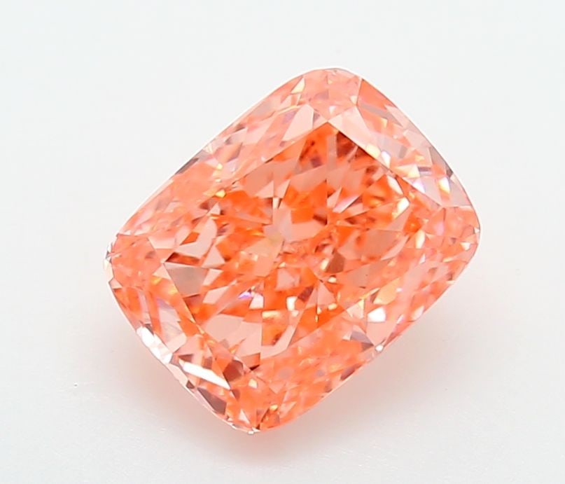 Loose Diamond - CUSHION BRILLIANT 2.09ct Fancy Vivid Pink VS1: Loose Diamond - CUSHION BRILLIANT 2.09ct Fancy Vivid Pink VS1 Source: This is a real non-mined Diamond that has been grown in a lab Shape: CUSHION BRILLIANT Carats: 2.09 Color: Fancy Vivid Pink Certif