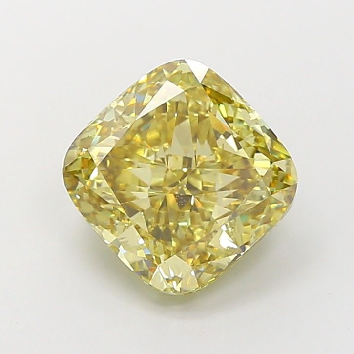 Loose Diamond - CUSHION MODIFIED 5.04ct Fancy Intense Yellow VS2: Loose Diamond - CUSHION MODIFIED 5.04ct Fancy Intense Yellow VS2 Source: This is a real non-mined Diamond that has been grown in a lab Shape: CUSHION MODIFIED Carats: 5.04 Color: Fancy Intense Yellow 