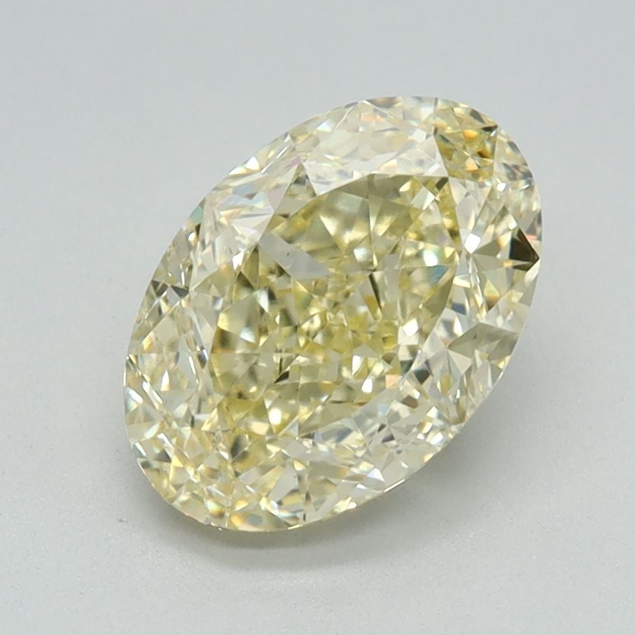Loose Diamond - OVAL 1.65ct Fancy Yellow VS1: Loose Diamond - OVAL 1.65ct Fancy Yellow VS1 Source: This is a real non-mined Diamond that has been grown in a lab Shape: OVAL Carats: 1.65 Color: Fancy Yellow Certification: IGI Video: