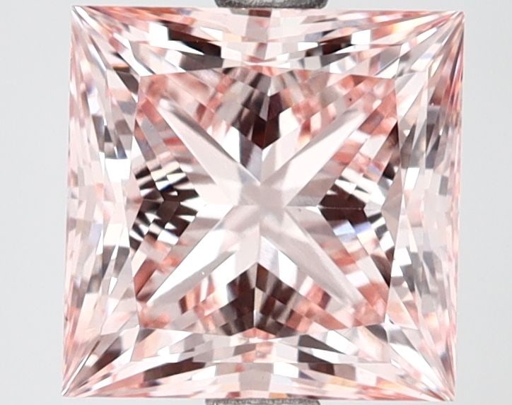 Loose Diamond - PRINCESS 2.63ct Fancy Intense Pink VS1 (1 of 1)
