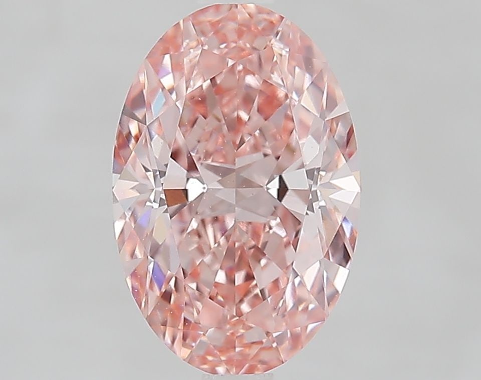 Loose Diamond - OVAL 2.5ct Fancy Intense Pink VVS2: Loose Diamond - OVAL 2.5ct Fancy Intense Pink VVS2 Source: This is a real non-mined Diamond that has been grown in a lab Shape: OVAL Carats: 2.5 Color: Fancy Intense Pink Certification: IGI Video: