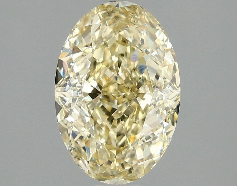 Loose Diamond - OVAL 2.07ct Fancy Intense Yellow VVS2: Loose Diamond - OVAL 2.07ct Fancy Intense Yellow VVS2 Source: This is a real non-mined Diamond that has been grown in a lab Shape: OVAL Carats: 2.07 Color: Fancy Intense Yellow Certification: IGI Vide