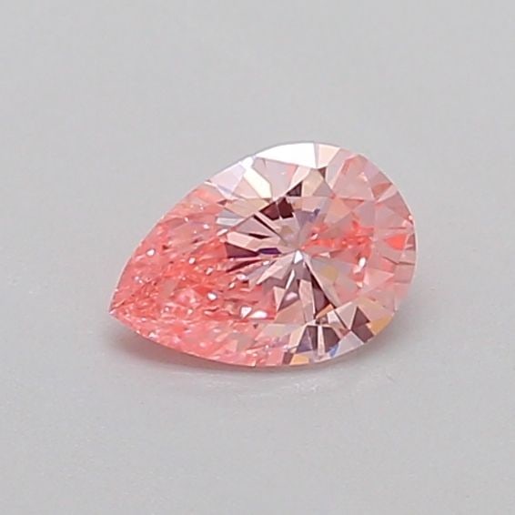 Loose Diamond - PEAR 0.32ct Fancy Vivid Pink VS2: Loose Diamond - PEAR 0.32ct Fancy Vivid Pink VS2 Source: This is a real non-mined Diamond that has been grown in a lab Shape: PEAR Carats: 0.32 Color: Fancy Vivid Pink Certification: IGI Video: