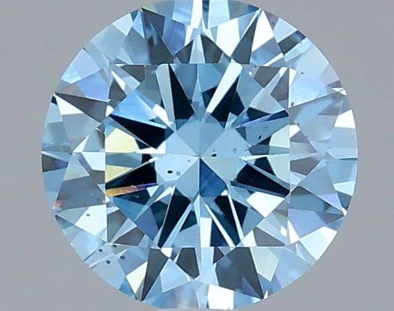 Loose Diamond - ROUND 1.0ct Fancy Vivid Blue SI1: Loose Diamond - ROUND 1.0ct Fancy Vivid Blue SI1 Source: This is a real non-mined Diamond that has been grown in a lab Shape: ROUND Carats: 1.0 Color: Fancy Vivid Blue Certification: IGI Video: