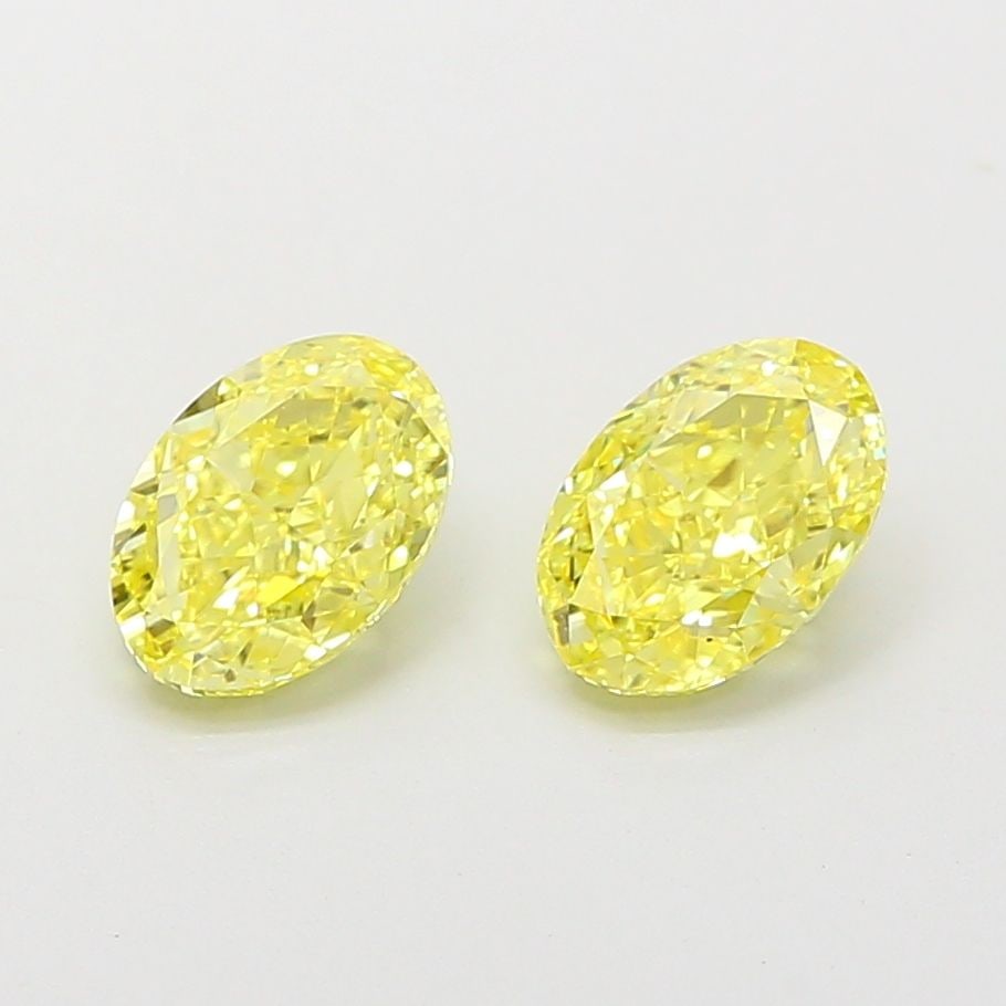 Loose Diamond - OVAL 1.02ct Fancy Intense Yellow VVS2: Loose Diamond - OVAL 1.02ct Fancy Intense Yellow VVS2 Source: This is a real non-mined Diamond that has been grown in a lab Shape: OVAL Carats: 1.02 Color: Fancy Intense Yellow Certification: IGI Vide