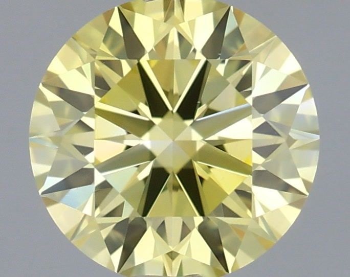Ideal Loose Diamond - ROUND 0.62ct Fancy Intense Yellow VVS2: Ideal Loose Diamond - ROUND 0.62ct Fancy Intense Yellow VVS2 Source: This is a real non-mined Diamond that has been grown in a lab Shape: ROUND Carats: 0.62 Color: Fancy Intense Yellow Certification: 