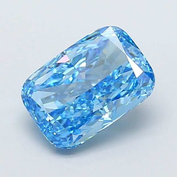Loose Diamond - CUSHION MODIFIED 3.5ct Fancy Vivid Blue VS2: Loose Diamond - CUSHION MODIFIED 3.5ct Fancy Vivid Blue VS2 Source: This is a real non-mined Diamond that has been grown in a lab Shape: CUSHION MODIFIED Carats: 3.5 Color: Fancy Vivid Blue Certificat
