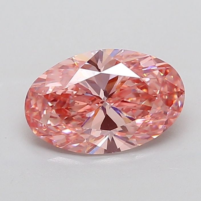 Loose Diamond - OVAL 3.16ct Fancy Vivid Pink VVS2: Loose Diamond - OVAL 3.16ct Fancy Vivid Pink VVS2 Source: This is a real non-mined Diamond that has been grown in a lab Shape: OVAL Carats: 3.16 Color: Fancy Vivid Pink Certification: IGI Video: