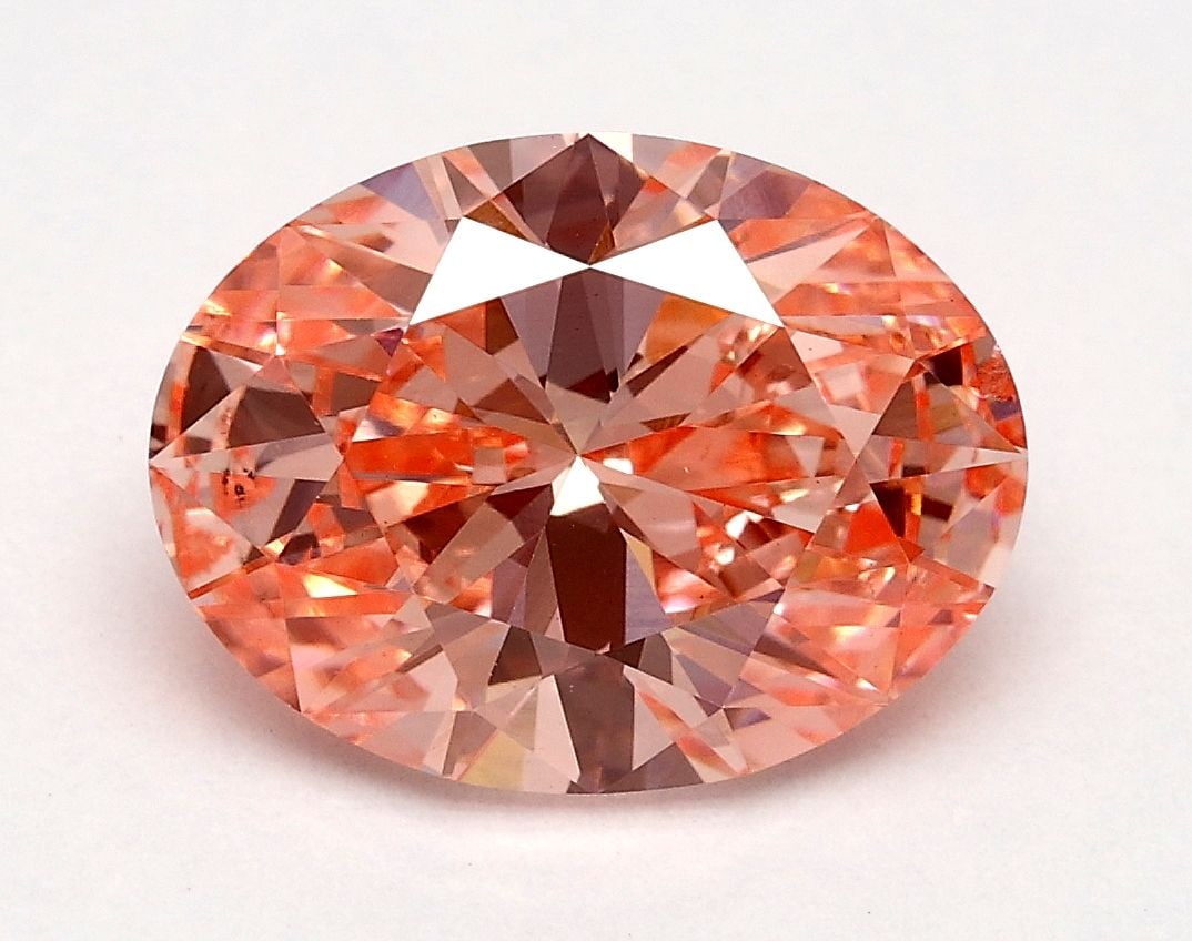 Loose Diamond - OVAL 2.01ct Fancy Vivid Pink SI1: Loose Diamond - OVAL 2.01ct Fancy Vivid Pink SI1 Source: This is a real non-mined Diamond that has been grown in a lab Shape: OVAL Carats: 2.01 Color: Fancy Vivid Pink Certification: IGI Video: