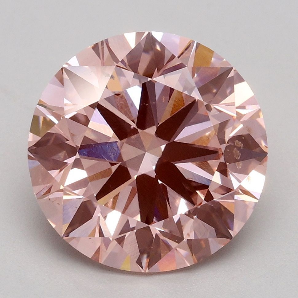 Loose Diamond - ROUND 3.2ct Fancy Intense Pink SI1: Loose Diamond - ROUND 3.2ct Fancy Intense Pink SI1 Source: This is a real non-mined Diamond that has been grown in a lab Shape: ROUND Carats: 3.2 Color: Fancy Intense Pink Certification: IGI Video: