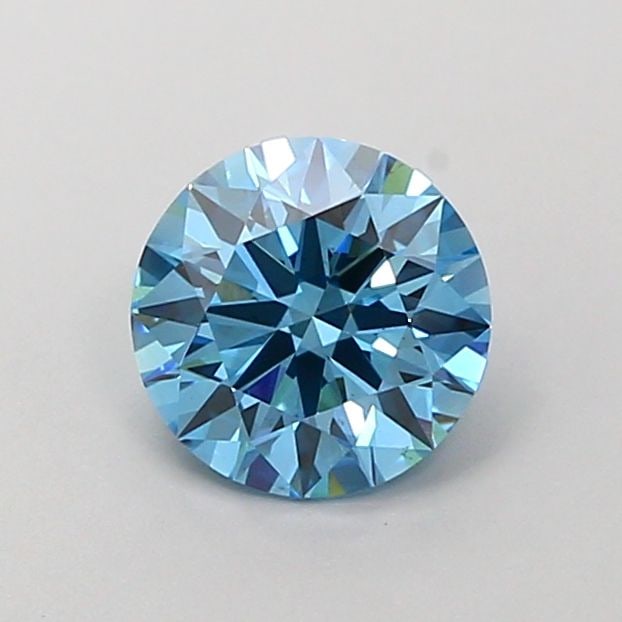 Ideal Loose Diamond - ROUND 1.13ct Fancy Vivid Blue VS1: Ideal Loose Diamond - ROUND 1.13ct Fancy Vivid Blue VS1 Source: This is a real non-mined Diamond that has been grown in a lab Shape: ROUND Carats: 1.13 Color: Fancy Vivid Blue Certification: IGI Video