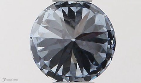 Loose Diamond - ROUND 0.34ct Fancy Vivid Blue VS2: Loose Diamond - ROUND 0.34ct Fancy Vivid Blue VS2 Source: This is a real non-mined Diamond that has been grown in a lab Shape: ROUND Carats: 0.34 Color: Fancy Vivid Blue Certification: IGI Video: