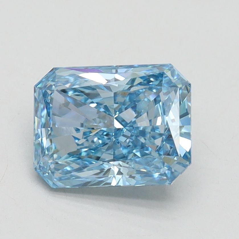 Loose Diamond - RADIANT 1.49ct Fancy Vivid Blue VS1: Loose Diamond - RADIANT 1.49ct Fancy Vivid Blue VS1 Source: This is a real non-mined Diamond that has been grown in a lab Shape: RADIANT Carats: 1.49 Color: Fancy Vivid Blue Certification: IGI Video: