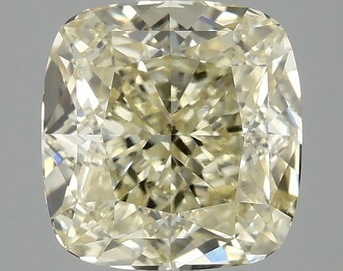 Loose Diamond - CUSHION MODIFIED 3.03ct Fancy Intense Yellow VS1: Loose Diamond - CUSHION MODIFIED 3.03ct Fancy Intense Yellow VS1 Source: This is a real non-mined Diamond that has been grown in a lab Shape: CUSHION MODIFIED Carats: 3.03 Color: Fancy Intense Yellow 